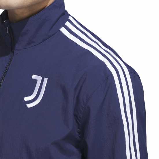 Футболни тренировъчни якета Adidas Juventus Anthem Jacket Adults Adidas Juventus Anthem Jacket Adults Футболни тренировъчни якета
