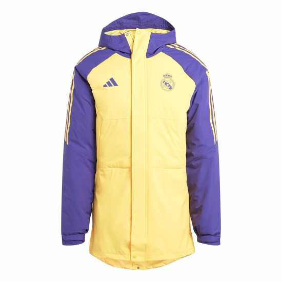 Футболни тренировъчни якета Adidas Real Madrid Condivo 23 Parka Adults Adidas Real Madrid Condivo 23 Parka Adults Футболни тренировъчни якета