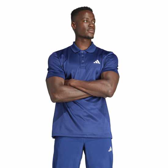 Мъжки дрехи за фитнес Adidas Мъжка Блуза С Яка Short Sleeve Polo Shirt Mens Adidas Мъжка Блуза С Яка Short Sleeve Polo Shirt Mens Мъжки дрехи за фитнес