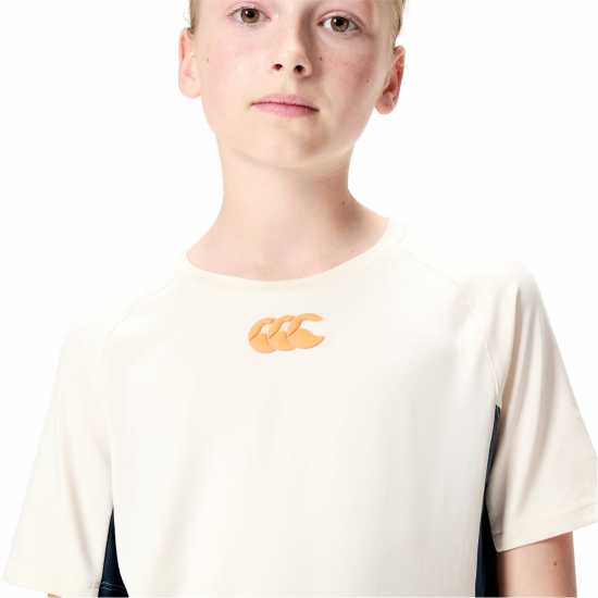 Kids' Vapodri Super Light Training T-Shirt Сиво/ Морско синьо Kids' Vapodri Super Light Training T-Shirt Сиво/ Морско синьо