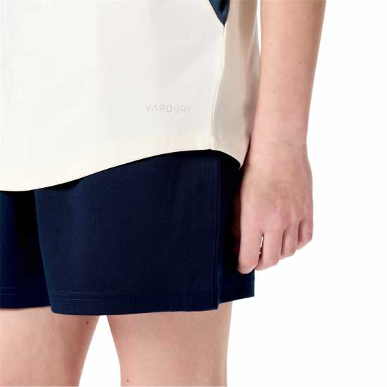 Kids' Vapodri Super Light Training T-Shirt Сиво/ Морско синьо Kids' Vapodri Super Light Training T-Shirt Сиво/ Морско синьо