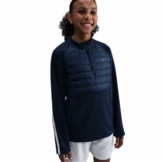 Nike Детско Горнище За Тренировка Chelsea Winter Warrior Drill Top Juniors  