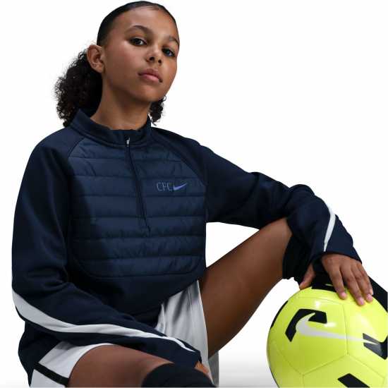 Nike Детско Горнище За Тренировка Chelsea Winter Warrior Drill Top Juniors  