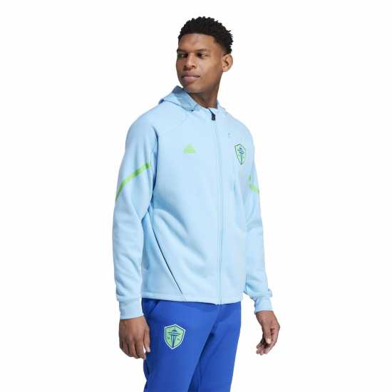 Футболни тренировъчни якета Adidas Seattle Sounders Designed For Gameday Anthem Jacket Adults Adidas Seattle Sounders Designed For Gameday Anthem Jacket Adults Футболни тренировъчни якета