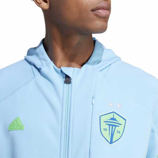 Футболни тренировъчни якета Adidas Seattle Sounders Designed For Gameday Anthem Jacket Adults Adidas Seattle Sounders Designed For Gameday Anthem Jacket Adults Футболни тренировъчни якета