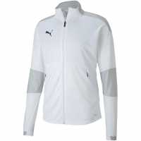 Puma Мъжко Яке Stadium Jacket Mens Бяло/ЗЗ Футболни екипи за бягане