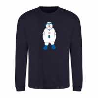 Classicos De Futebol England Fan Sweatshirt Snowman Коледни пуловери