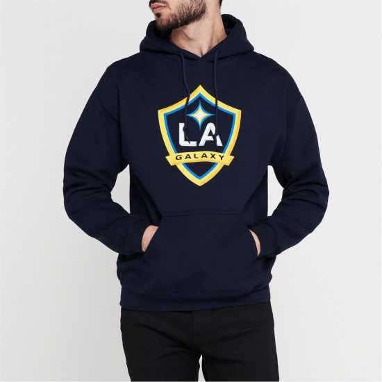 Mls Logo Hoodie Adults LA Галакси Mls Logo Hoodie Adults LA Галакси