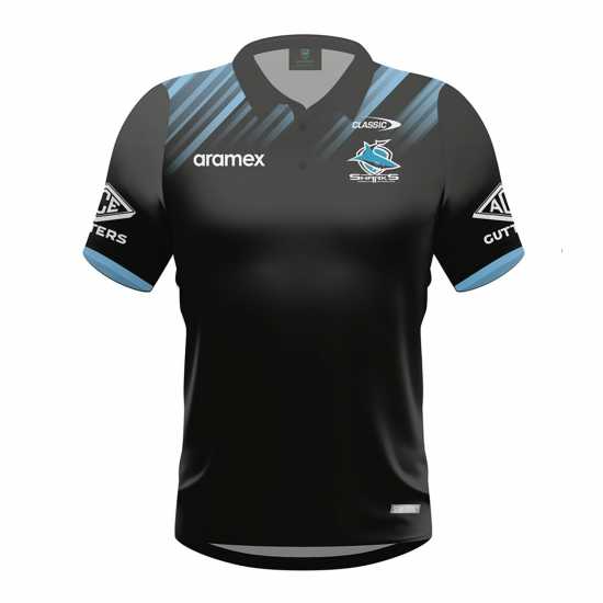 Мъжка Блуза С Яка Cronulla Sharks 2024 Polo Shirt Mens