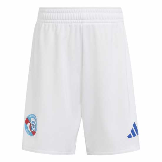 Детски тениски и фланелки Adidas Strasbourg Home Minikit 2025 2026 Infants Adidas Strasbourg Home Minikit 2025 2026 Infants Детски тениски и фланелки