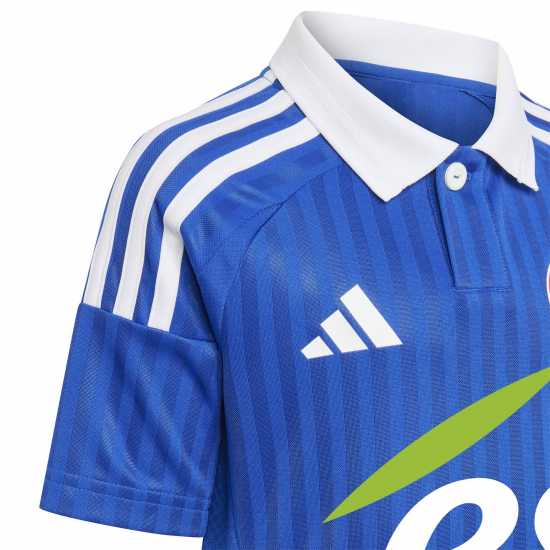 Детски тениски и фланелки Adidas Strasbourg Home Minikit 2025 2026 Infants Adidas Strasbourg Home Minikit 2025 2026 Infants Детски тениски и фланелки