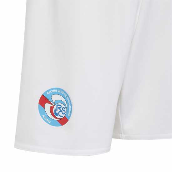 Детски тениски и фланелки Adidas Strasbourg Home Minikit 2025 2026 Infants Adidas Strasbourg Home Minikit 2025 2026 Infants Детски тениски и фланелки