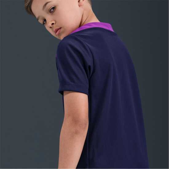 Nike Детско Горнище За Тренировка Barcelona Strike Drill Top Juniors  Всекидневно футболно облекло