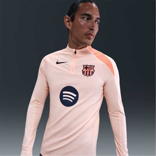 Мъжки горнища с цип Nike Barcelona Third Strike Drill Top Adults Nike Barcelona Third Strike Drill Top Adults Мъжки горнища с цип