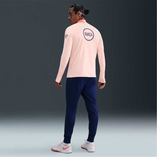 Мъжки горнища с цип Nike Barcelona Third Strike Drill Top Adults Nike Barcelona Third Strike Drill Top Adults Мъжки горнища с цип