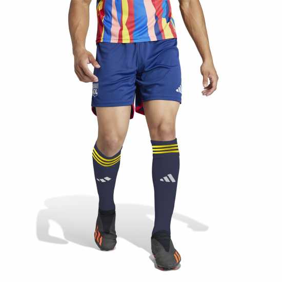 Adidas Olympique Lyon Third Kit Shorts 2023 2024 Adults  Мъжки къси панталони
