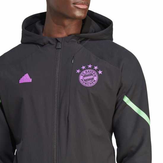 Adidas Fc Bayern Designed For Gameday Full-Zip Hoodie Adults  Мъжки суитчъри и блузи с качулки