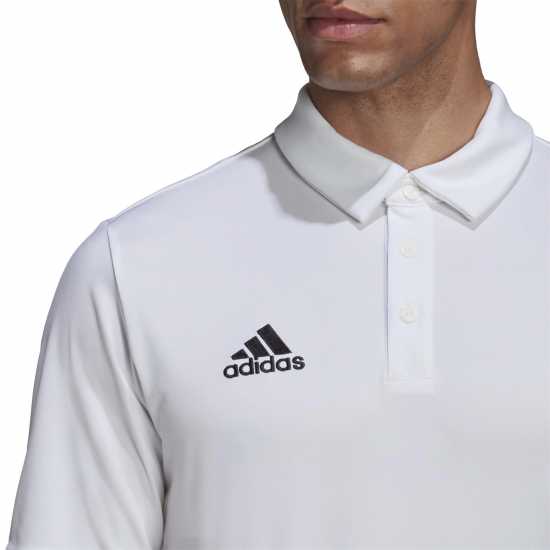 Adidas Мъжка Блуза С Яка Ent22 Polo Shirt Mens White Мъжки тениски с яка