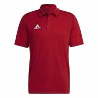 Adidas Мъжка Блуза С Яка Ent22 Polo Shirt Mens Red Мъжки тениски с яка