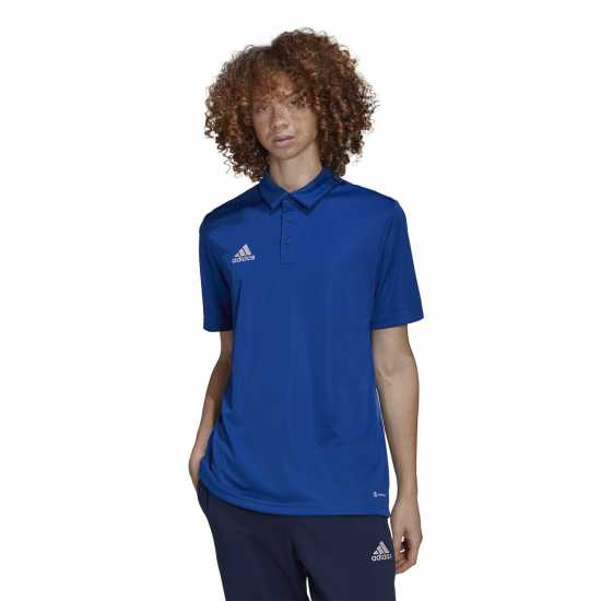 Adidas Мъжка Блуза С Яка Ent22 Polo Shirt Mens Royal Мъжки тениски с яка