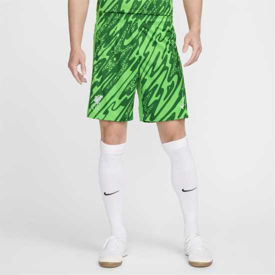 Футболни тренировъчни долнища Nike Liverpool Goalkeeper Shorts 2024 2025 Adults Nike Liverpool Goalkeeper Shorts 2024 2025 Adults Футболни тренировъчни долнища