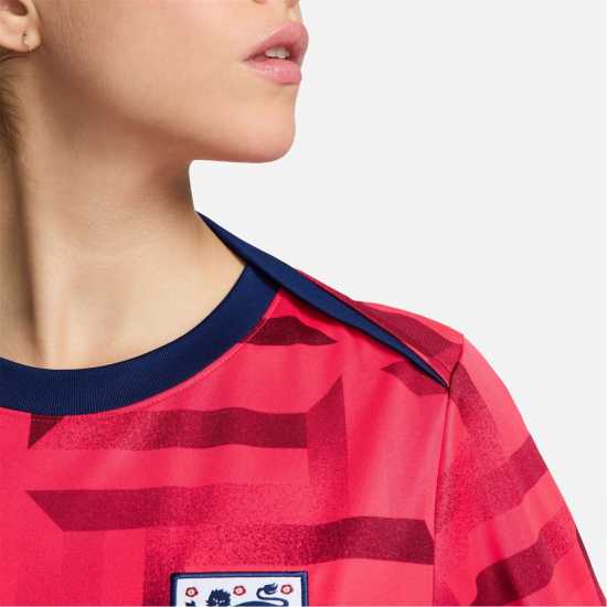 Nike England Academy Pro Pre Match Shirt 2024 Adults Red/Blue Мъжки ризи