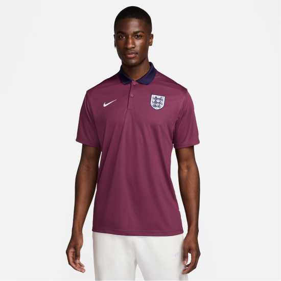Nike Блуза С Яка England Victory Polo Shirt 2024 Adults  - Мъжки тениски с яка