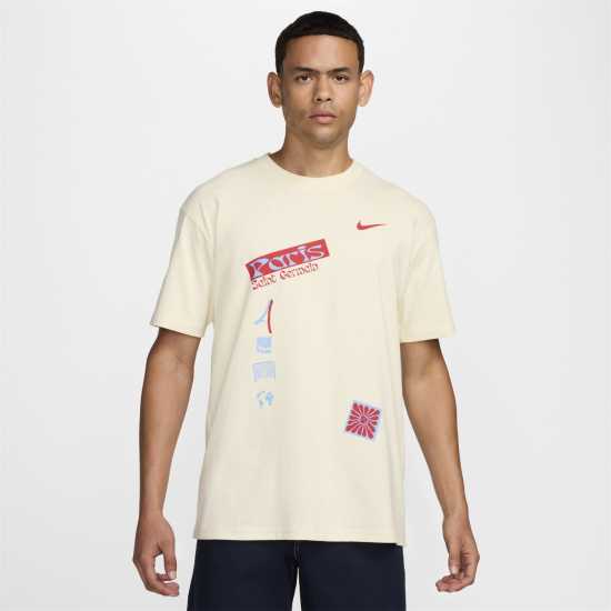 Nike Paris Saint Germain Max90 T-Shirt Adults Nike Paris Saint Germain Max90 T-Shirt Adults