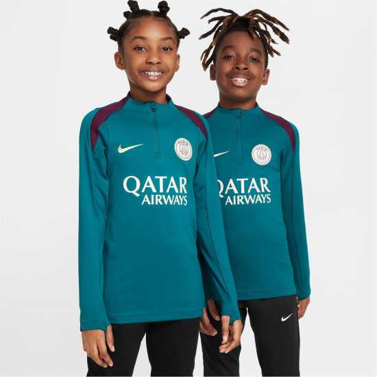 Детски горнища с цип Nike Paris Saint-Germain Strike Drill Top 2024 2024 Juniors Nike Paris Saint-Germain Strike Drill Top 2024 2024 Juniors Детски горнища с цип