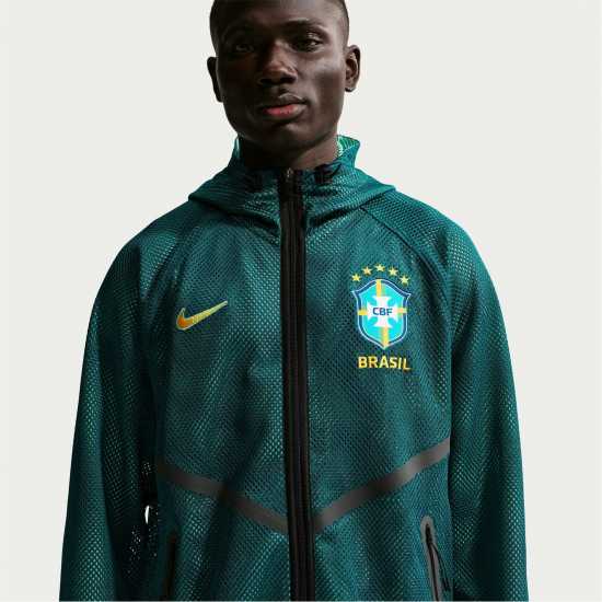 Nike Men's Brazil International Licensed Tracksuit Top  