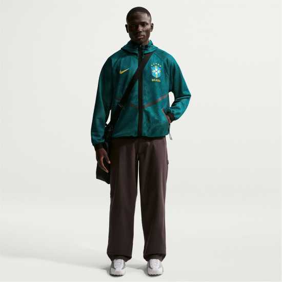 Nike Men's Brazil International Licensed Tracksuit Top  