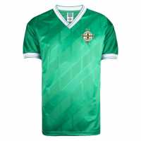 Футболни отбори и стоки Score Draw Northern Ireland '86 Home Shirt Adults Score Draw Northern Ireland '86 Home Shirt Adults Футболни отбори и стоки