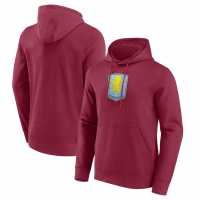 Team Essential Logo Hoodie Mens Кларет Мъжки суитчъри и блузи с качулки