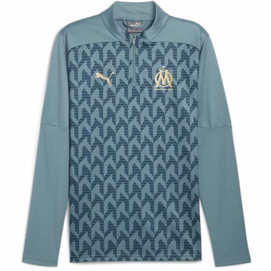 Мъжки горнища с цип Puma Olympique De Marseille Drill Top 2024 2025 Adults Puma Olympique De Marseille Drill Top 2024 2025 Adults Мъжки горнища с цип