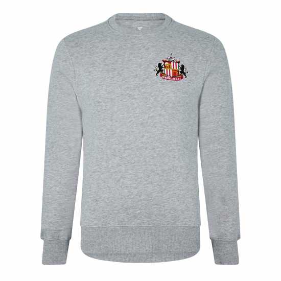 Мъжки горнища на анцуг Team Sunderland Small Crest Sweatshirt Adults Team Sunderland Small Crest Sweatshirt Adults Мъжки горнища на анцуг
