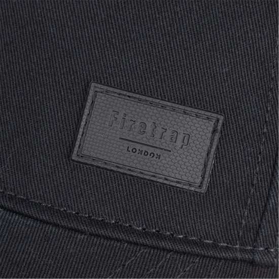 Firetrap Canvas Cap Adults Черно Firetrap Canvas Cap Adults Черно