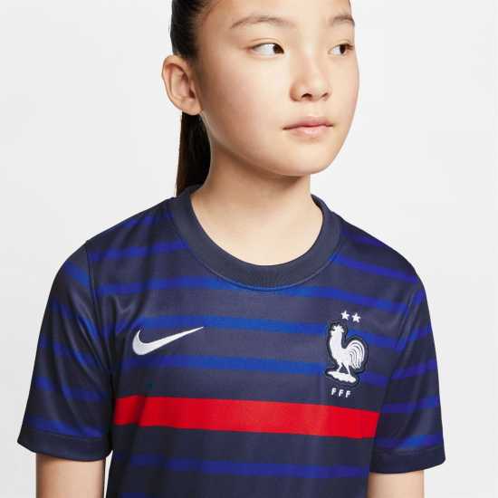 Nike Домакинска Футболна Фланелка France Home Shirt 2020 Junior  Футболна разпродажба