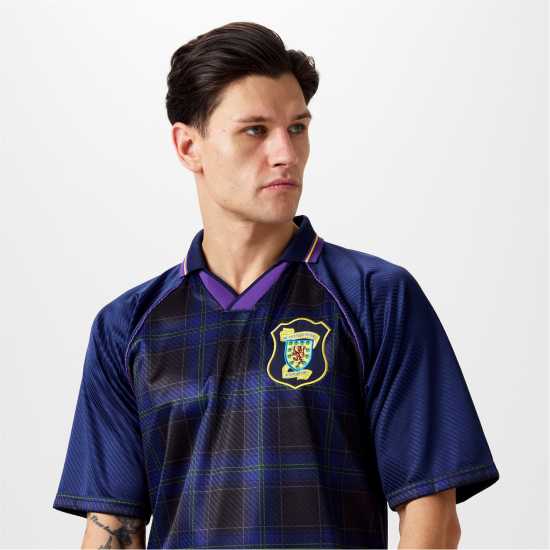 Домакинска Футболна Фланелка Scotland '96 Home Shirt Adults  