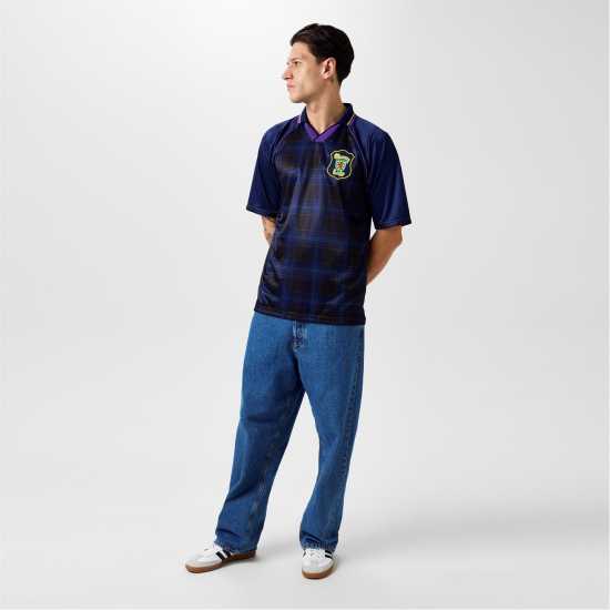 Домакинска Футболна Фланелка Scotland '96 Home Shirt Adults  