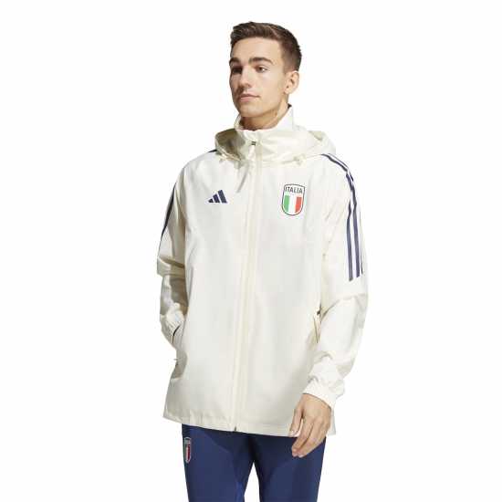 Футболни екипи за бягане Adidas Italy Condivo 23 Rain Jacket Adults Adidas Italy Condivo 23 Rain Jacket Adults Футболни екипи за бягане