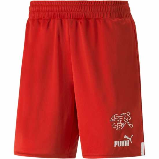 Puma Switzerland Shorts Replica Adults Pm Rd/ Wht Мъжки къси панталони