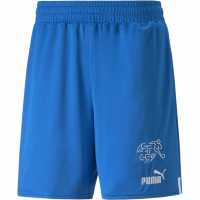 Puma Switzerland Shorts Replica Adults Electric Blue Мъжки къси панталони