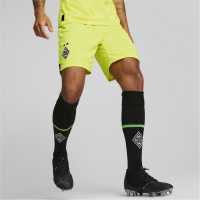 Puma Borussia Mönchengladbach Shorts Replica Adults Yellow Alert Мъжки къси панталони