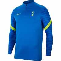 Nike Tottenham Hotspur Strike Drill Top 2021 2022 Blue/Lime Мъжко облекло за едри хора