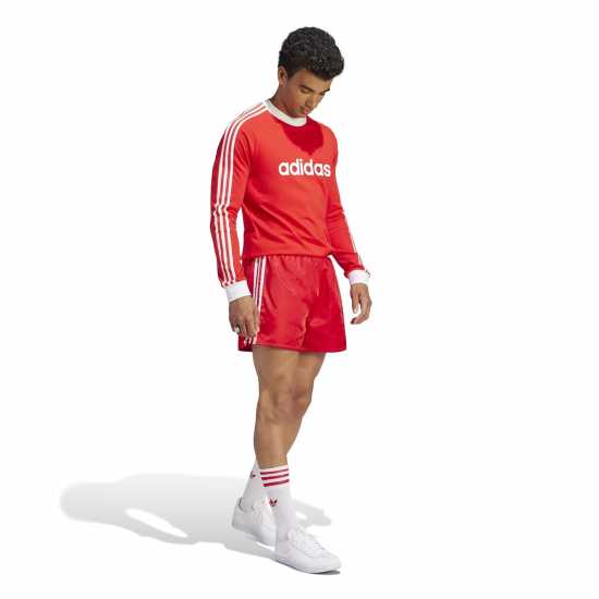 Футболни тренировъчни горнища Adidas Риза С Дълъг Ръкав Bayern Originals 70S Long Sleeve Shirt Adults Adidas Риза С Дълъг Ръкав Bayern Originals 70S Long Sleeve Shirt Adults Футболни тренировъчни горнища