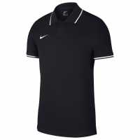 Мъжка Блуза С Яка Nike Club Team Polo Shirt Mens Black Мъжки тениски с яка