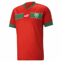 Puma Домакинска Футболна Фланелка Morocco Home Shirt 2022/2023 Mens  Supporters Merchandise