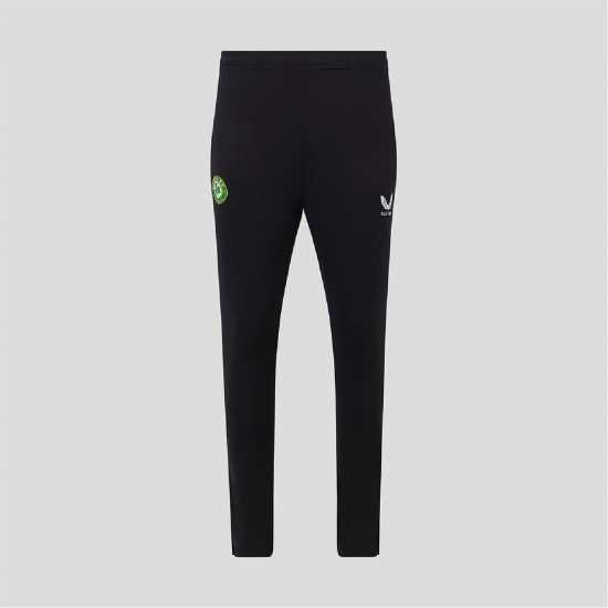 Castore Ireland Training Tracksuit Bottoms 2023 Adults Caviar Black 