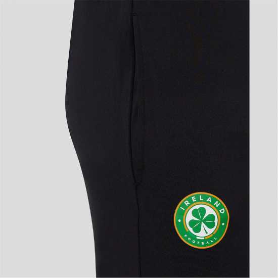 Castore Ireland Training Tracksuit Bottoms 2023 Adults Caviar Black 