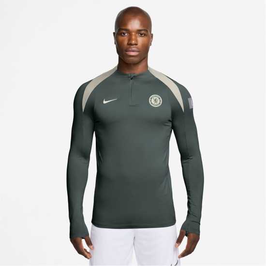 Мъжки горнища с цип Nike Chelsea Strike Drill Top 2025 2026 Adults Nike Chelsea Strike Drill Top 2025 2026 Adults Мъжки горнища с цип